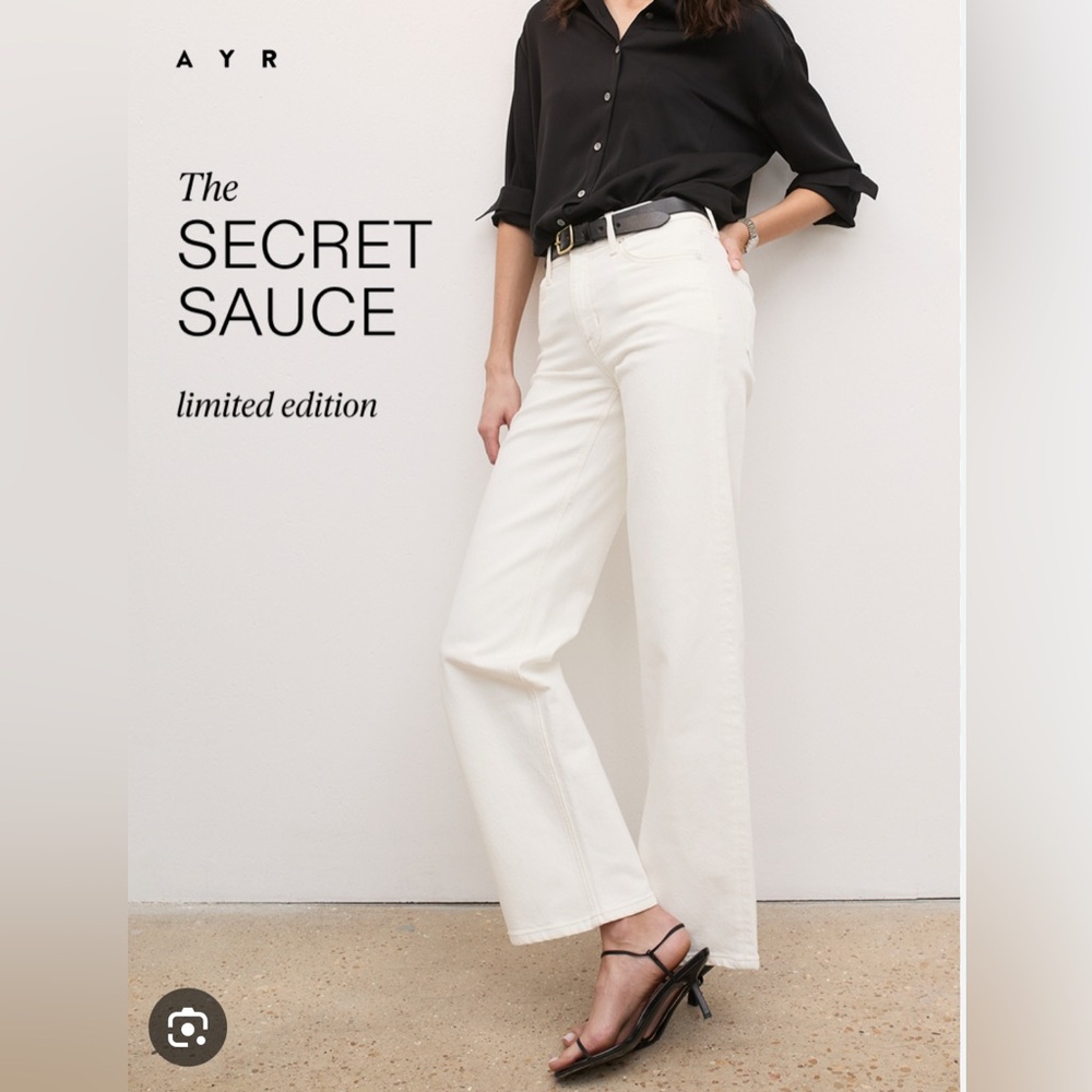 AYR Cream Secret Sauce jeans